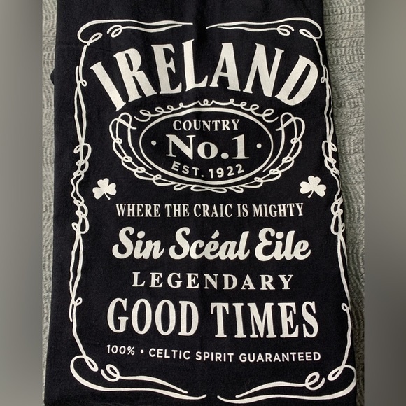 3/$10 Men Ireland Fruit of the Loom Shirt Sleeve Tee Shirt St Patrick Day LARGE - Picture 9 of 10